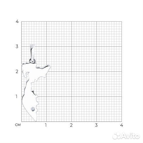 Подвеска Diamant из серебра, 94-130-02188-1