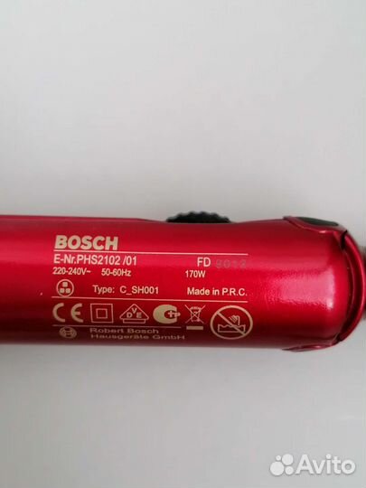 Утюжок выпрямитель для волос bosch