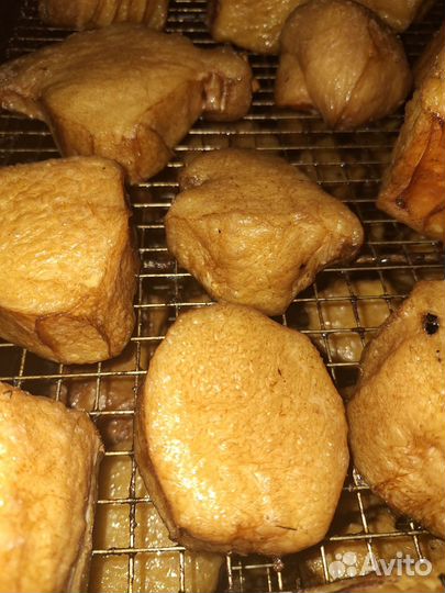 Сало конское грива горячего копчения