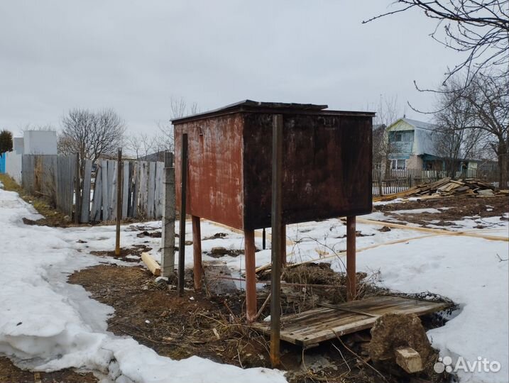 Бак для воды металлический