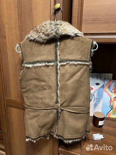 Жилетка меховая женская 42