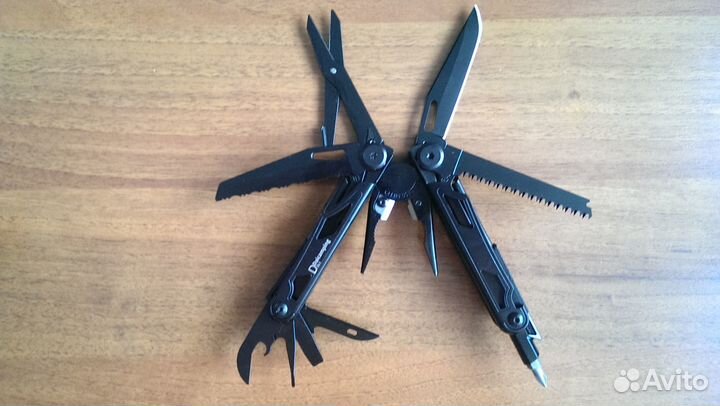 Мультитул Daicamping DL1 18 в 1. BL Чёрный