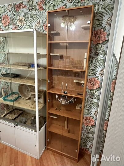 Стеллаж витрина клетка для шиншиллы