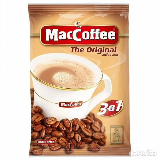Растворимый кофе MacCoffee The Original 3в1 20 г