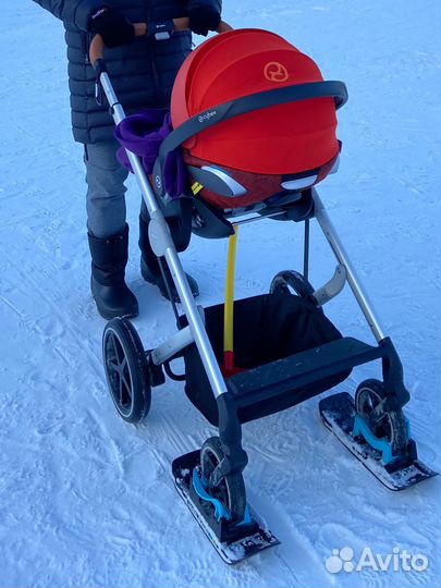 Лыжи для детских колясок Wheelblades XL