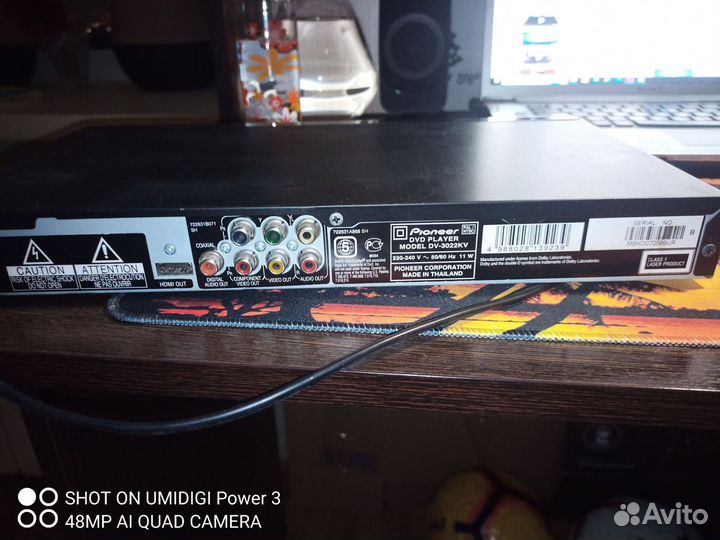 DVD плеер Pioneer dv-3022KV