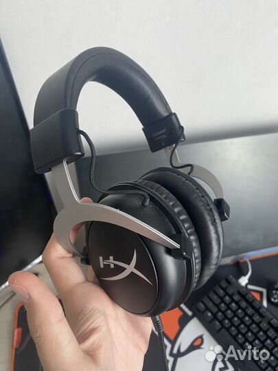 Игровые наушники hyperx