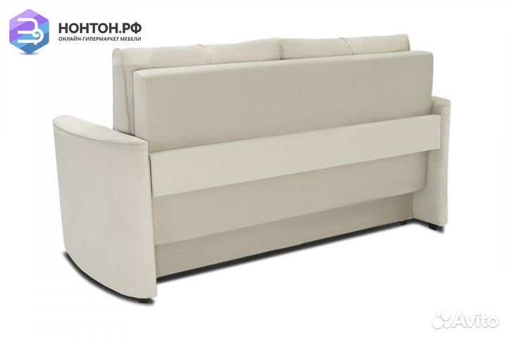 Диван еврокнижка Колибри бежевый