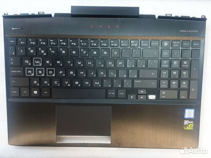 Топкейс для ноутбука HP Omen 15-DC б/у