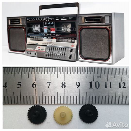 Шестеренки для проигрывателей