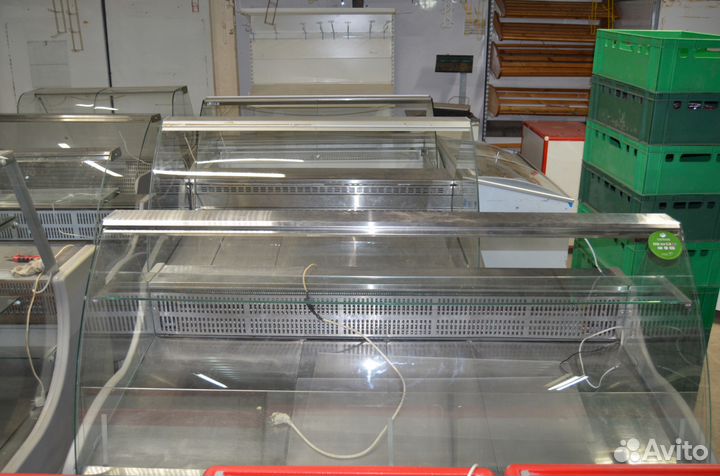 Витрины холодильные и морозильные