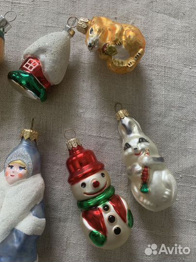 Елочные игрушки коллекционные