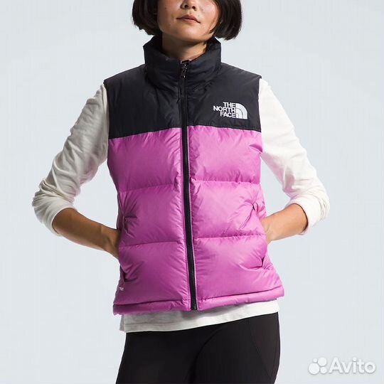 THE north face Nuptse Vest Women's Violet (XL)(41)