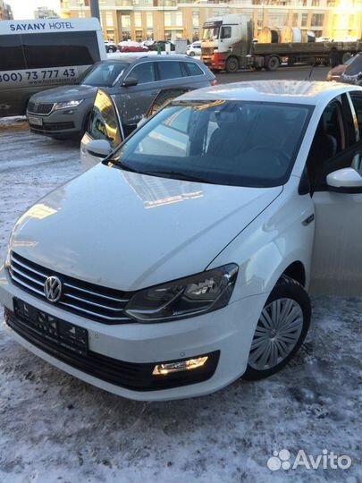 Чехлы на сиденья Фольксваген Поло из Экокожи Ромб