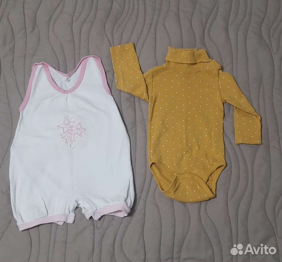 Пакет одежды на девочку 74, 80 размер