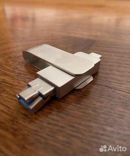 USB флешка 64гб (Type C, microusb, OTG)