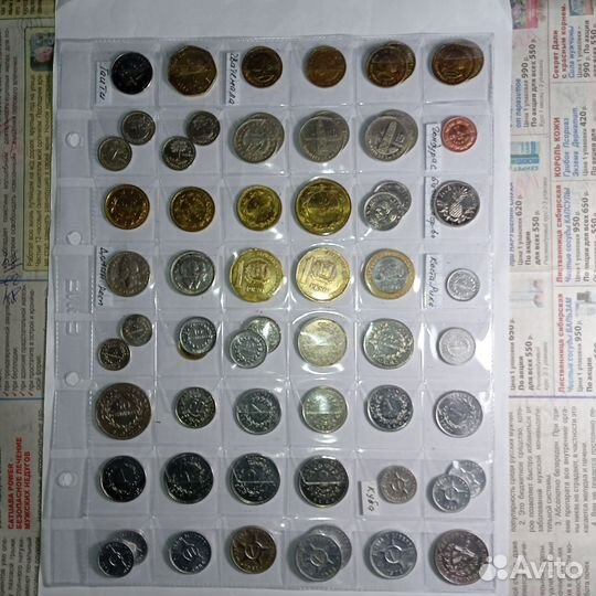 Монеты разных стран