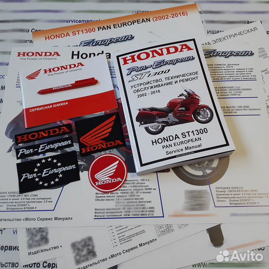 Сервис мануал на honda ST1300 Pan European