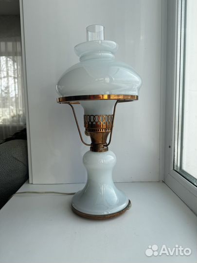 Настольный раритетный светильник СССР