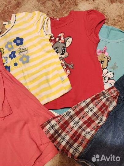 Вещи пакетом на девочку 86-92