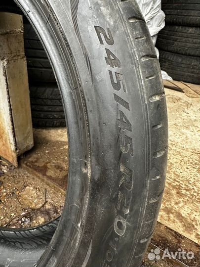 Pirelli P Zero 245/45 R20 и 275/40 R20