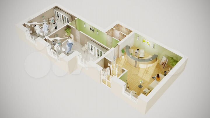 Нежилое помещение свободного назначения, 105.4 м²