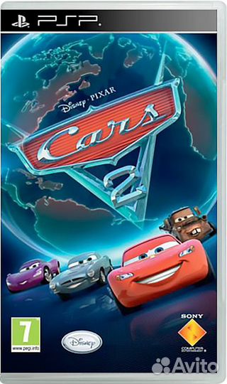 Disney/Pixar: Тачки 2 PSP, русская версия