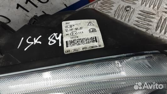 Фара правая ford focus 2 (1SK84MU01)