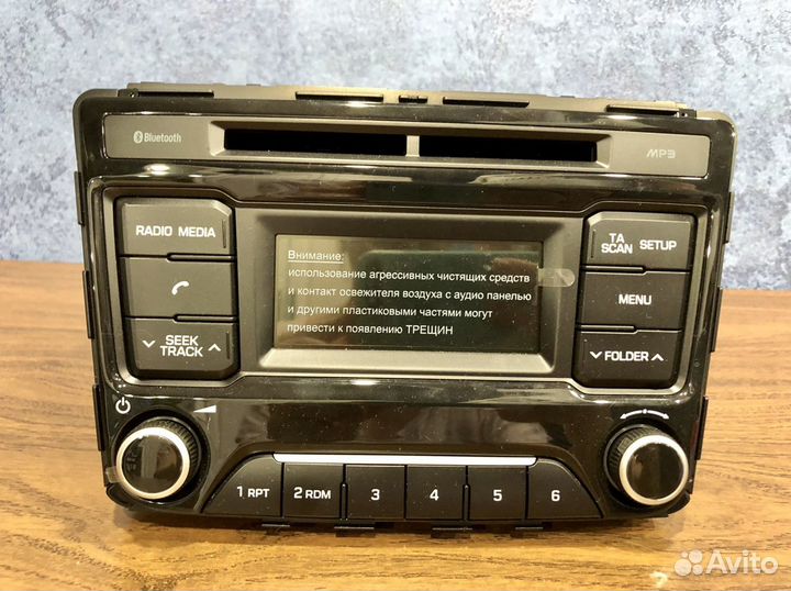 Штатная магнитола Hyundai Creta