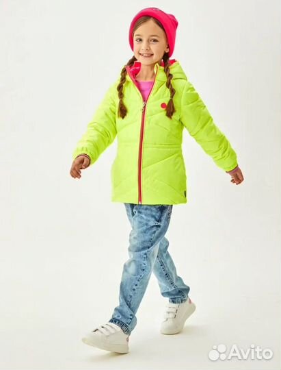 Куртка для девочки 140 весенняя