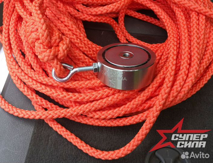 Магнит поисковый с верёвкой