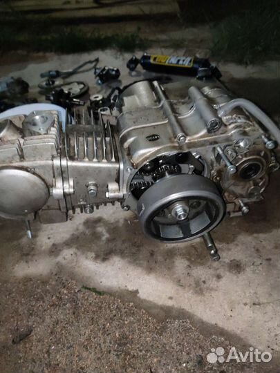 Двигатель на питбайк 125