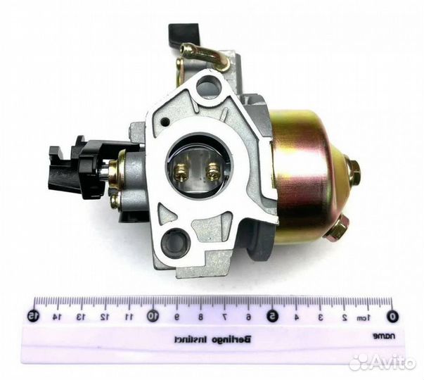 Карбюратор с подкачкой 173F в сборе с бензокраном