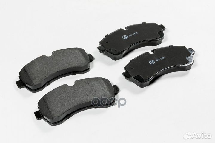 Колодки тормозные дисковые, передние JBP0625 Just