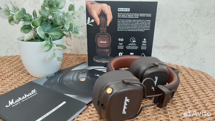 Беспроводные наушники marshall major 4