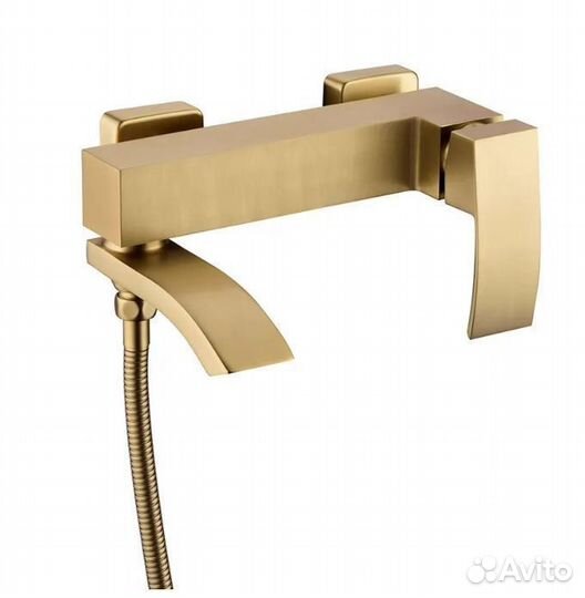 Смеситель для ванны Grocenberg GB8007 Золото