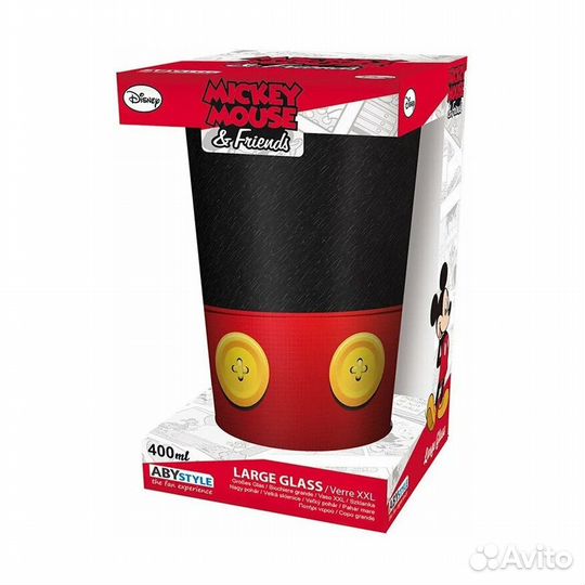 Бокал ABYstyle: disney: 460ml: Mickey: Matte x2