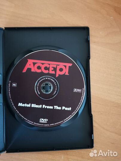 Accept metal blast from the past dvd