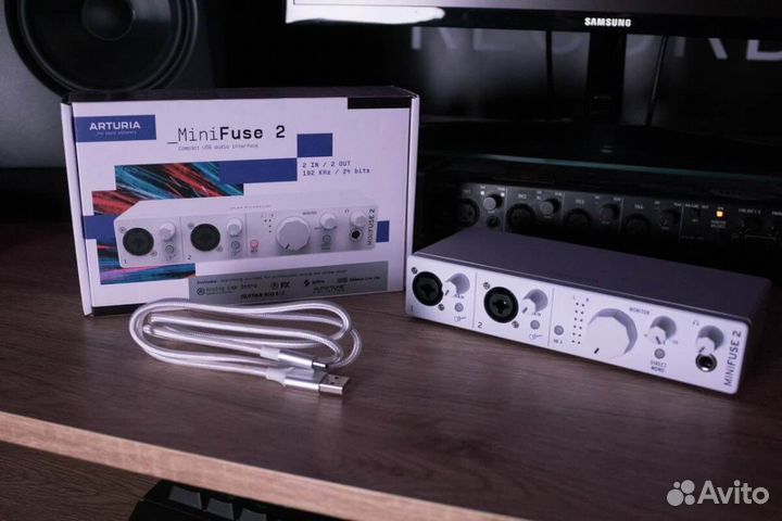 Внешняя звуковая карта arturia minifuse 2