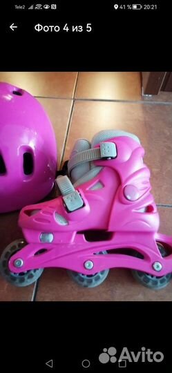 Набор ролики плюс защита р. 28-31