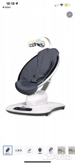 Шезлонг качели 4moms MamaRoo 4.0