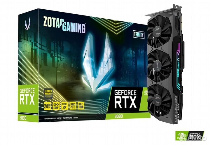 Видеокарта zotac GeForce RTX 3090 trinity 24576MB