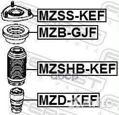 Подшипник опоры амортизатора Mazda 3 BM 13