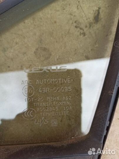 Форточка двери передняя левая Lexus Nx300 8arfts