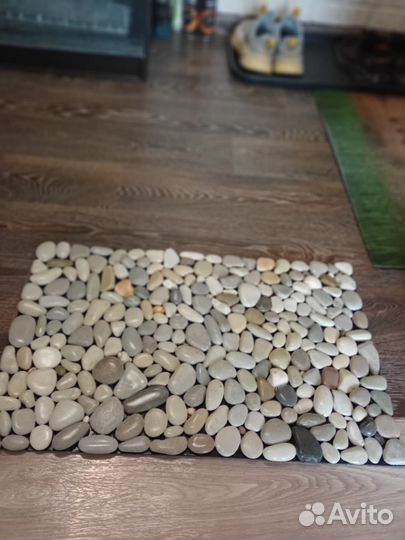 Коврик из натурального морского камня