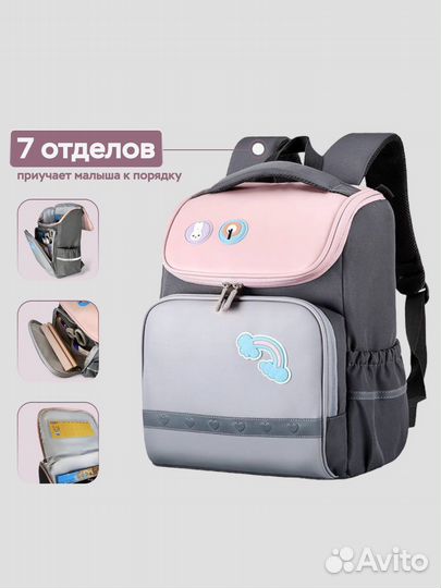 Рюкзак школьный ортопедический для девочки