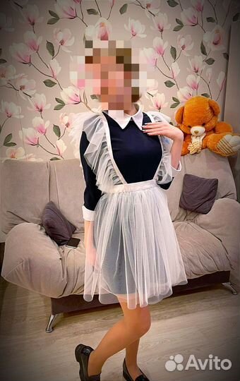 Школьная форма с фартуком