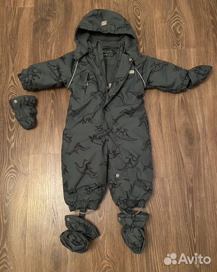 Зимний комбинезон для мальчика 86