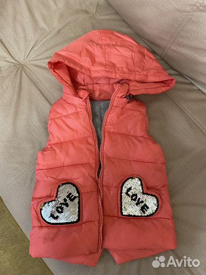 Жилетка для девочки
