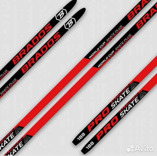 Гоночные беговые лыжи Brados PRO AIR Carbon Skate